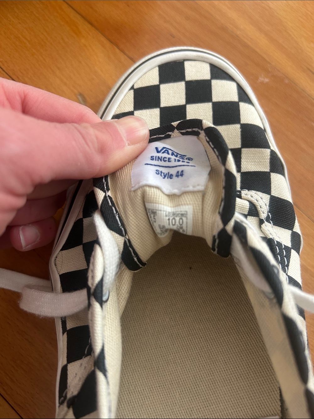 Vans Checkerboard Authentic 44 DX and Sk8-Hi - Picture 5 of 7